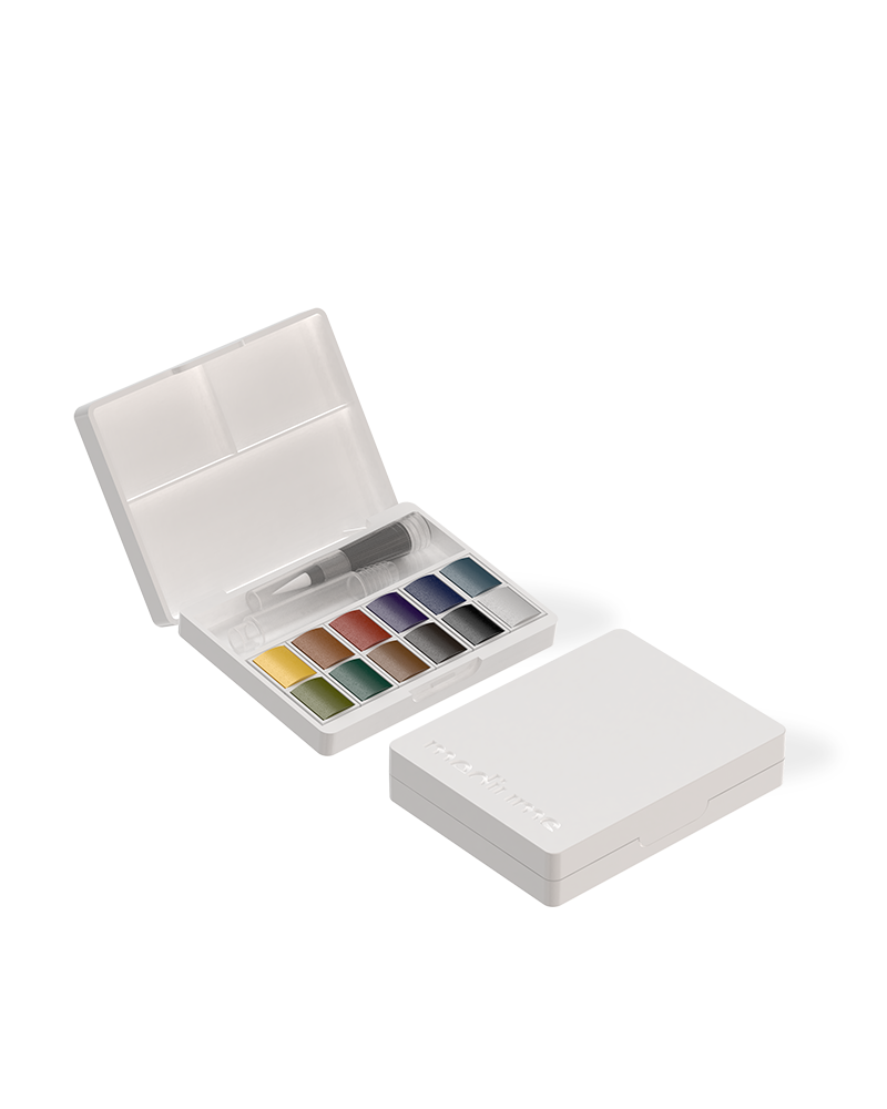 Cassette Watercolour Palette