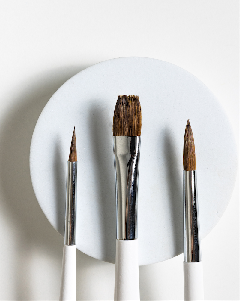 Sepia Paint Brushes (Set)